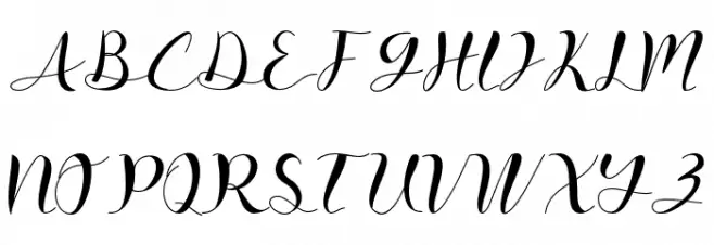 Signfly Schriftart Groß