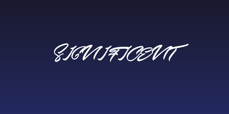 Significent Social Header