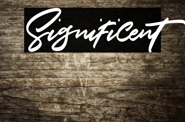 Significent Example 1