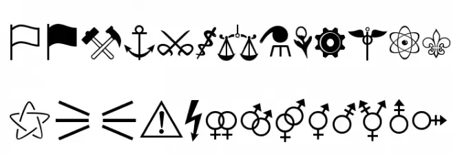 Signigficante Font Litere mari