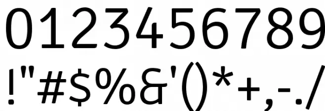 Signika Light Font OTHER CHARS