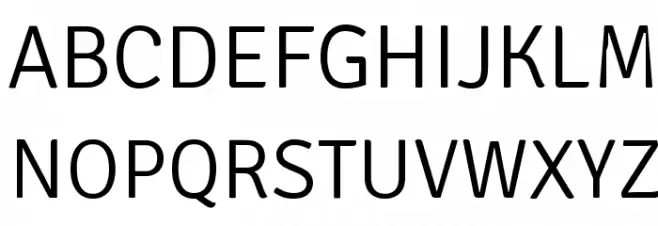 Signika Light Schriftart Groß