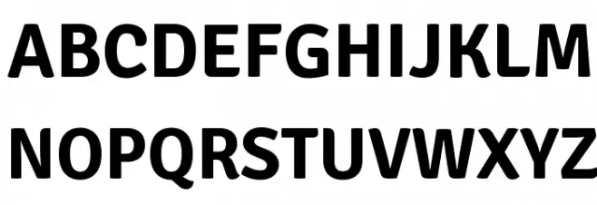 Signika Negative Bold Шрифта ВЕРХНИЙ