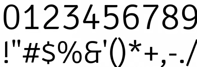 Signika Negative Light Font OTHER CHARS