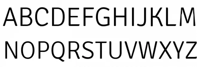 Signika Negative Light Schriftart Groß