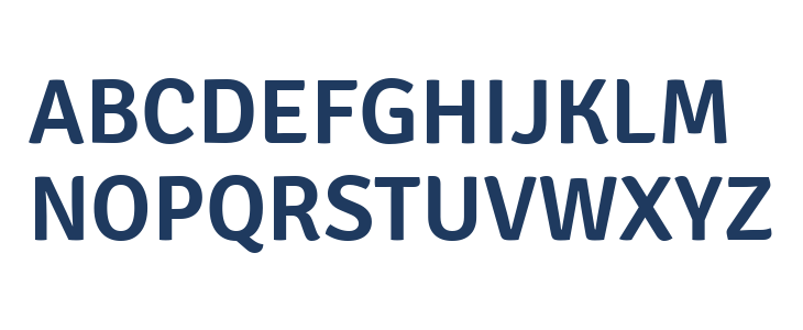 Signika SemiBold Uppercase