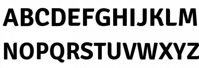 SignikaNegative-Bold Fonte MAIÚSCULAS