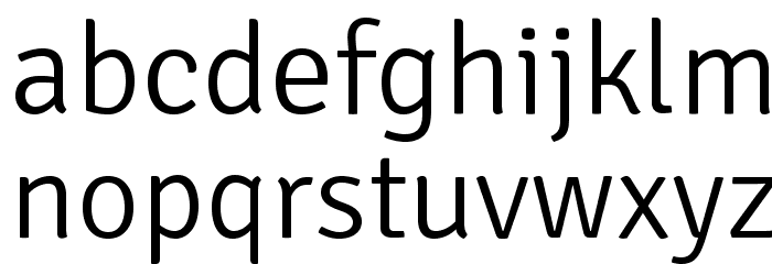 SignikaNegative-Light Font LOWERCASE
