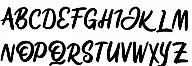 SignliaFREE Шрифта ВЕРХНИЙ
