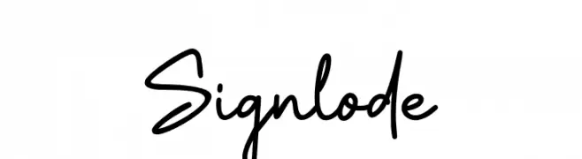 Signlode  Frei Schriftart Herunterladen