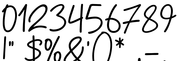 Signlode フォント その他の文字