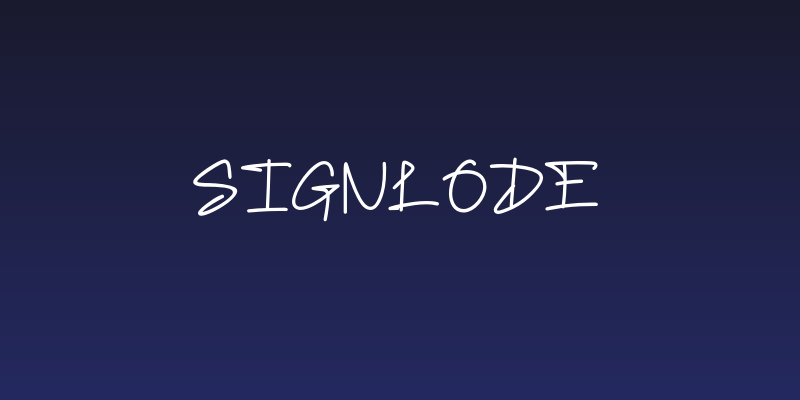 Signlode Social Header