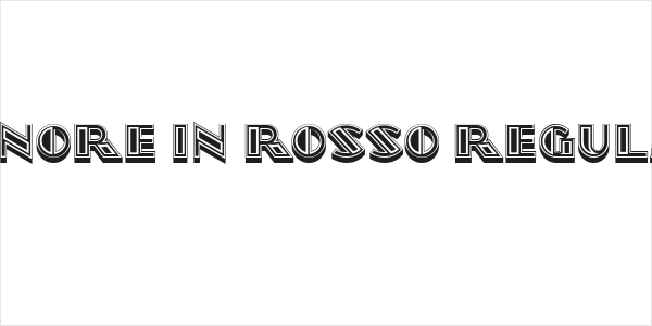 Signore in Rosso Regular Logo