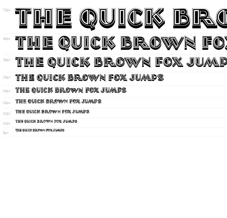 Signore in Rosso Regular Waterfall