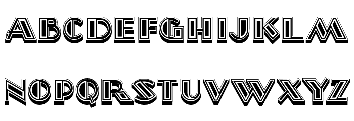 Signore in Rosso Regular Font LOWERCASE