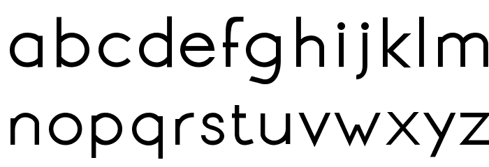 Signoria Bold Font LOWERCASE