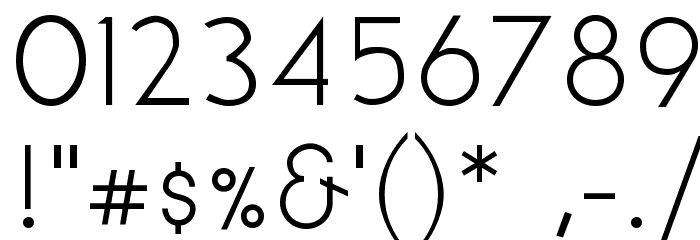 Signoria Regular Font OTHER CHARS