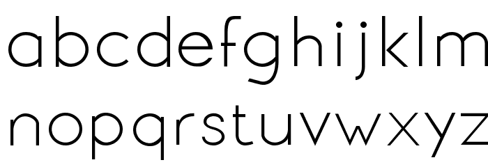 Signoria Regular Font LOWERCASE