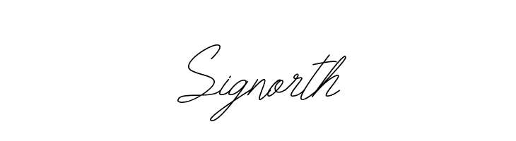 Signorth  font caratteri gratis