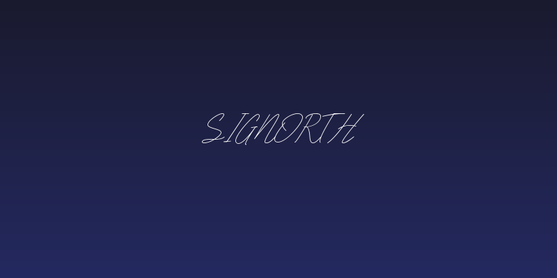 Signorth Social Header