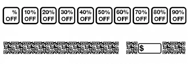 SignsforAdvertising Font OTHER CHARS