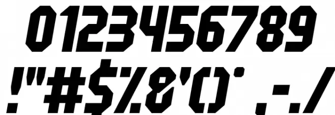 Signwood Italic Font OTHER CHARS