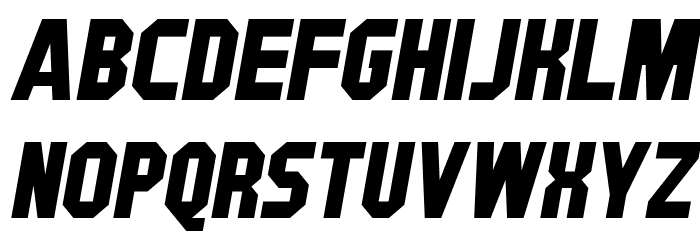 Signwood Italic Font LOWERCASE