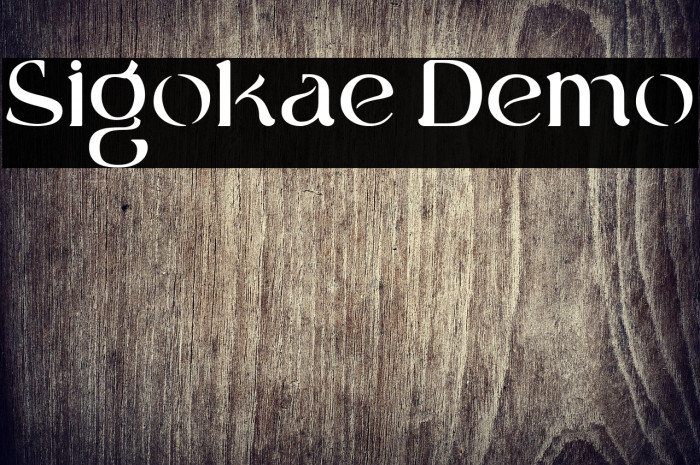 Sigokae Demo Example 3