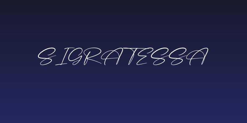 Sigratessa Social Header
