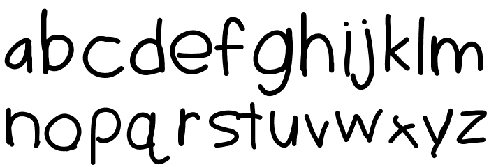 Sigs Font LOWERCASE
