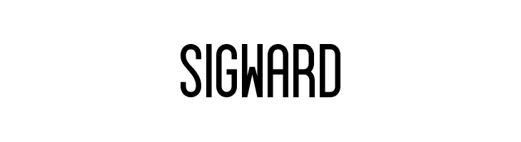 Sigward  baixar fontes gratis