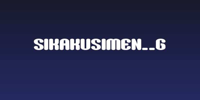 Sikakusimen__G Social Header