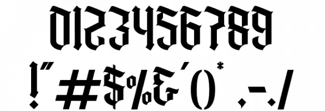 Silafejira Regular Font OTHER CHARS