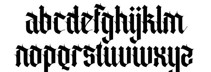 Silafejira Regular Font LOWERCASE