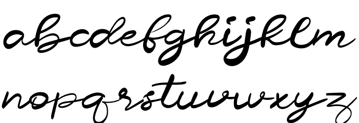 Silaru Squad Font LOWERCASE