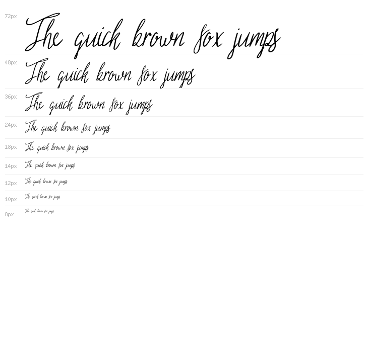 Sild Italic Waterfall