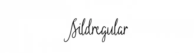 Sild regular  baixar fontes gratis