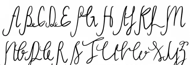 Sild regular Schriftart Groß