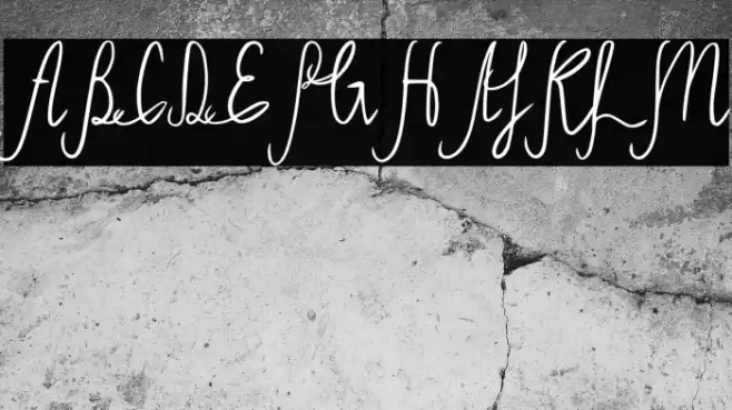 Sild regular Font examples