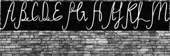 Sild regular Font examples