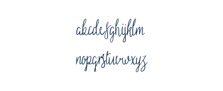 Sild regular Lowercase