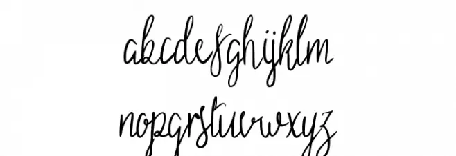 Sild regular 字体 小写