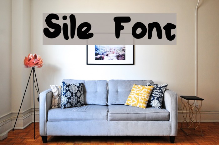 Sile Font examples