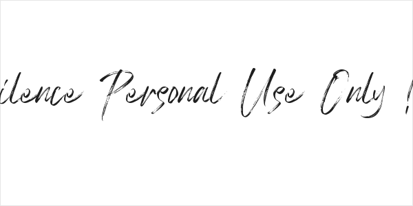 Silence Personal Use Only !!! Logo