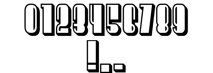 Silence Regular Font OTHER CHARS
