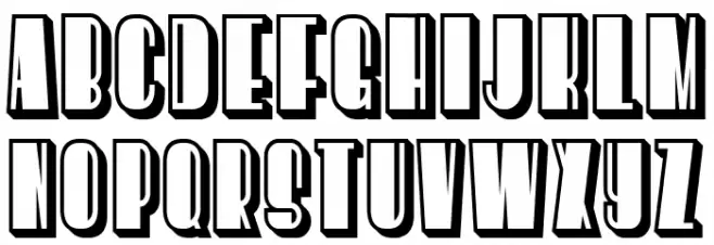 Silence Regular Polices MAJUSCULES