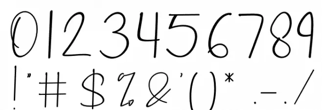 Silence Rocken Font OTHER CHARS