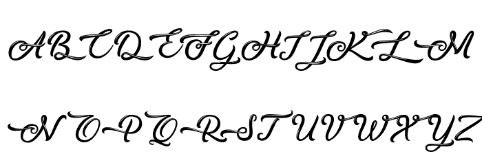 Шрифт anastasia script