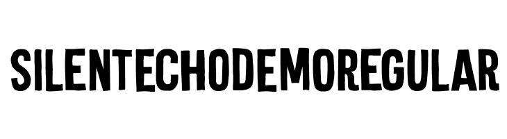 Silent Echo DEMO Regular  font caratteri gratis