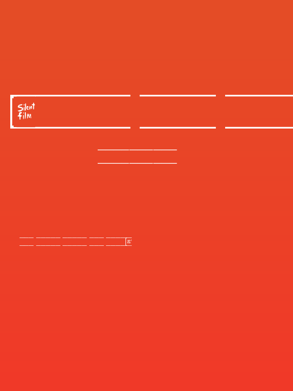 Silent Film Frame Poster